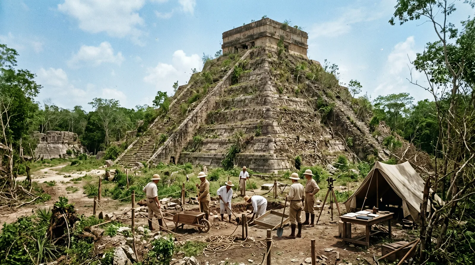 Ruínas de Chichén Itzá